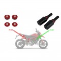 CNC Racing Frame Plug Kit for Ducati Hypermotard 950 - Use with Frame Slider CNC Racing Frame Plug Kit for Ducati Hypermotard 950 - Use with Frame Slider